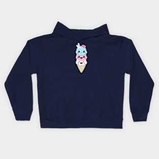 Trans Ice Cream Kids Hoodie